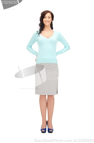 Image of happy and smiling woman