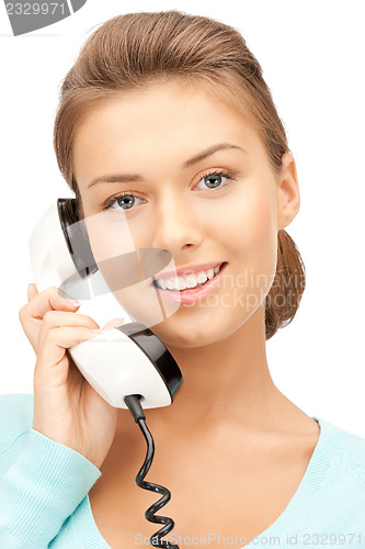 Image of businesswoman with phone