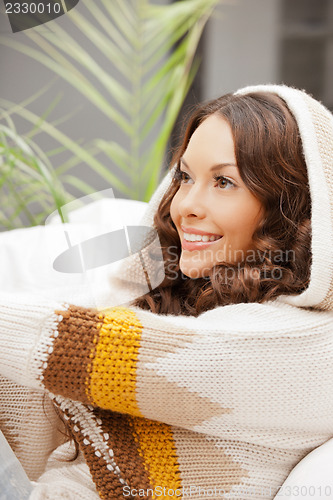 Image of happy and smiling woman