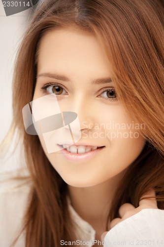 Image of happy and smiling woman