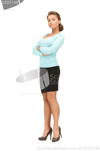 Image of calm and friendly woman