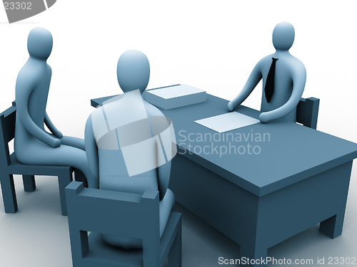 Image of 3d people in an office.