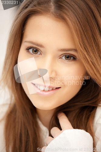 Image of happy and smiling woman