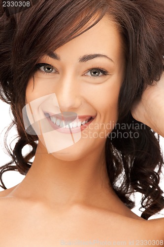 Image of happy and smiling woman