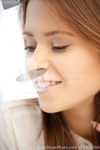 Image of happy and smiling woman