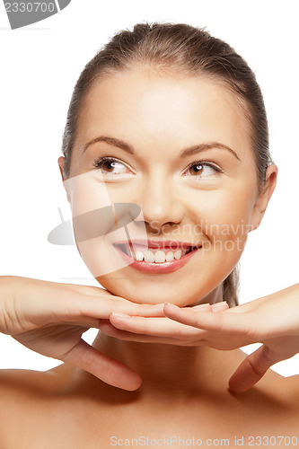 Image of happy teenage girl