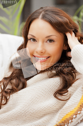 Image of happy and smiling woman