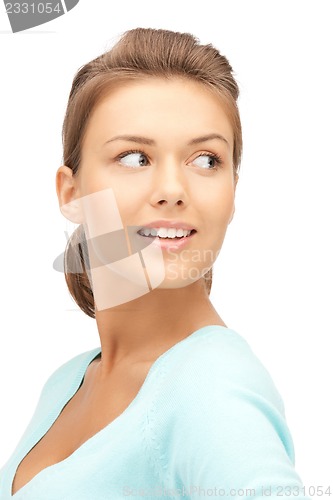 Image of happy and smiling woman