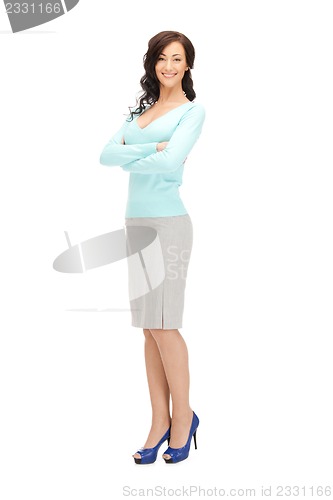 Image of happy and smiling woman
