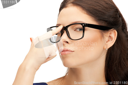 Image of calm and friendly woman