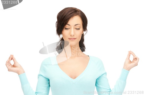 Image of woman in meditation
