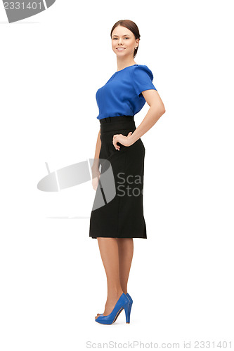 Image of happy and smiling woman