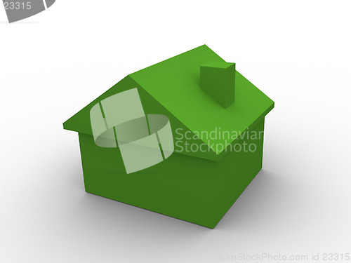 Image of 3d house.