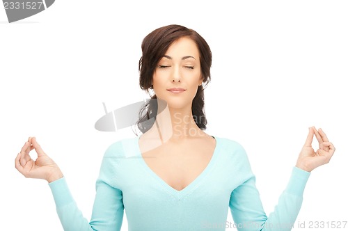Image of woman in meditation
