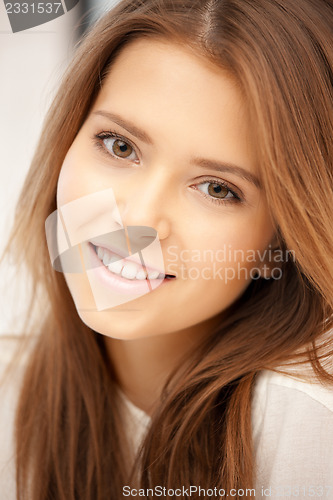 Image of happy and smiling woman