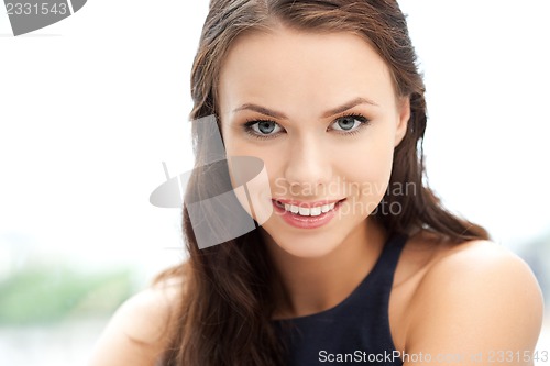 Image of happy and smiling woman