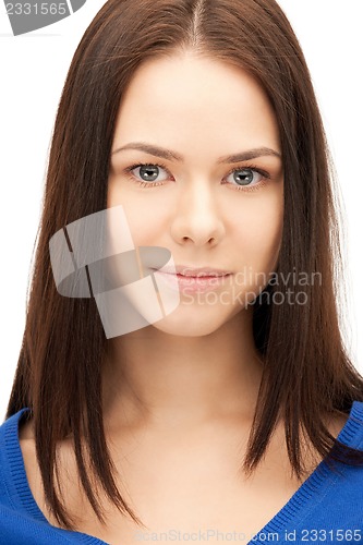 Image of calm and friendly woman