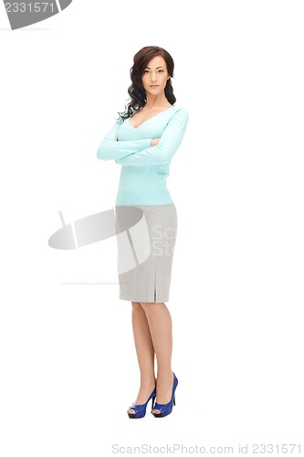 Image of calm and friendly woman