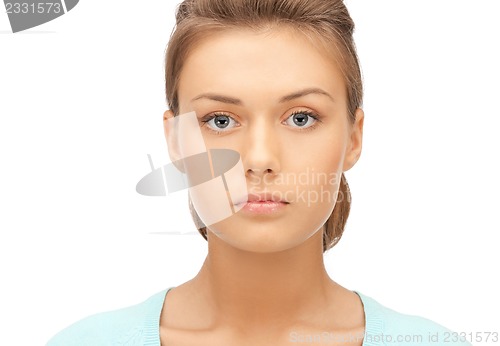 Image of calm and friendly woman