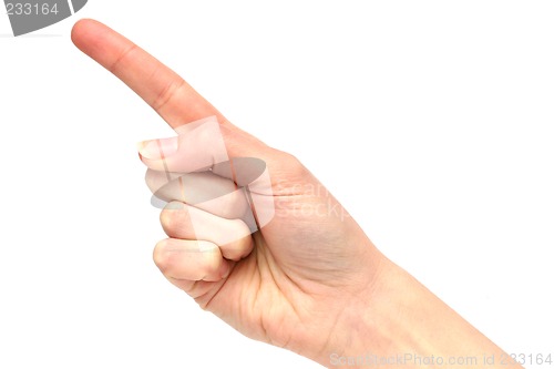 Image of Pointing hand