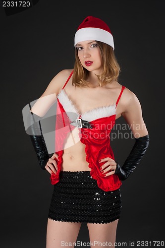Image of Sexy Santa girl