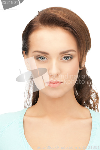 Image of calm and friendly woman