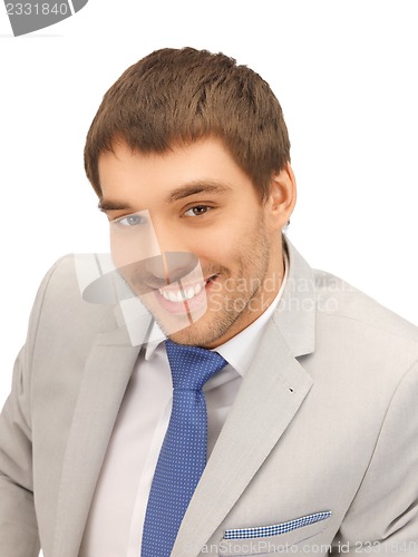 Image of happy businessman