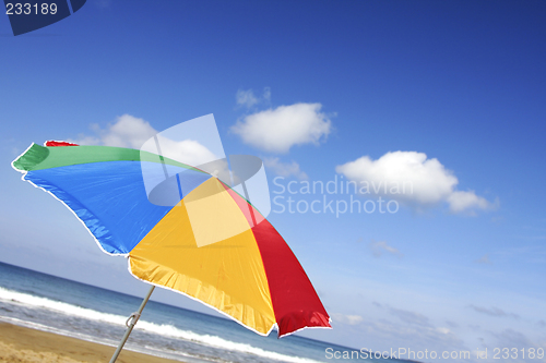 Image of Bright Beach Parasol