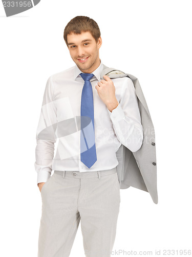 Image of happy businessman