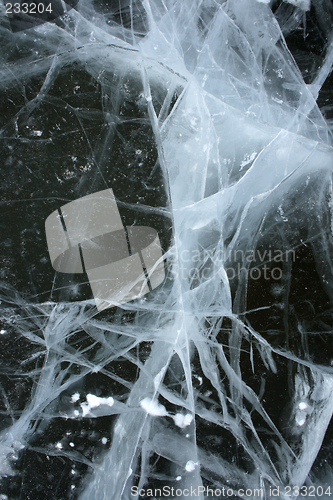 Image of Spooky ice and black water