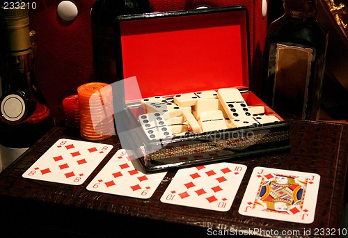 Image of Cards and dominoes