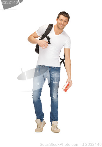 Image of travelling student