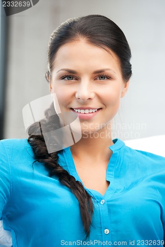 Image of happy and smiling woman