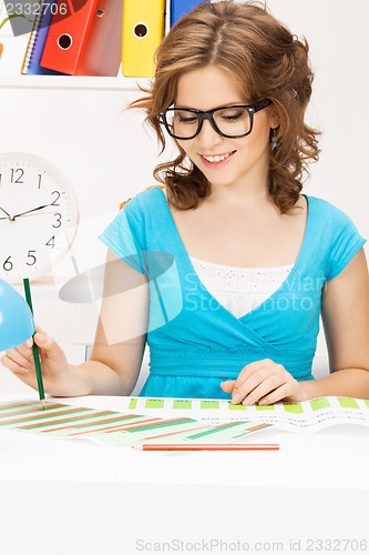 Image of happy and smiling woman