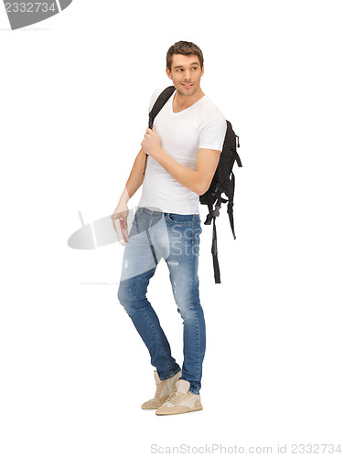 Image of travelling student