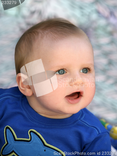 Image of Amused baby