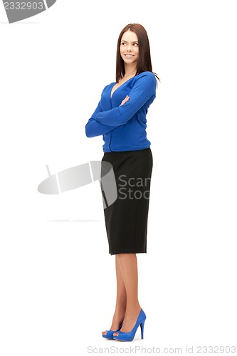 Image of happy and smiling woman