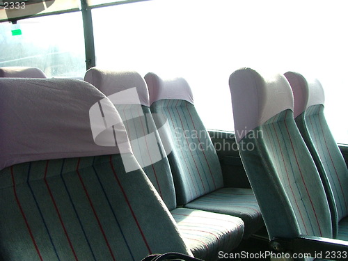 Image of bus seats