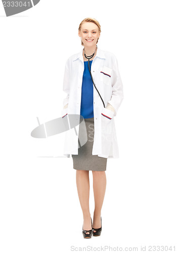 Image of attractive female doctor