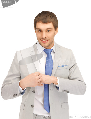 Image of happy businessman
