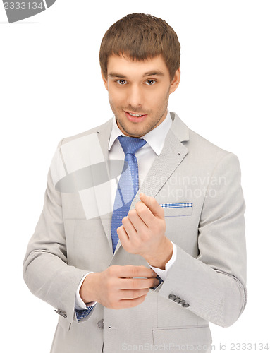 Image of happy businessman