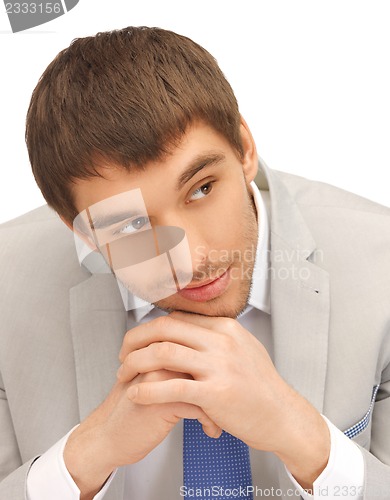 Image of happy businessman