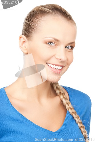 Image of happy and smiling woman