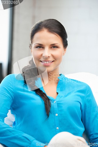 Image of happy and smiling woman