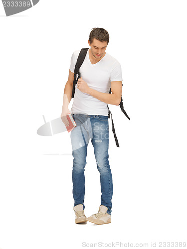 Image of travelling student