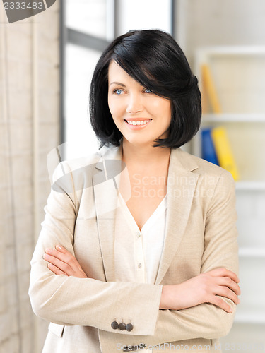 Image of happy and smiling woman
