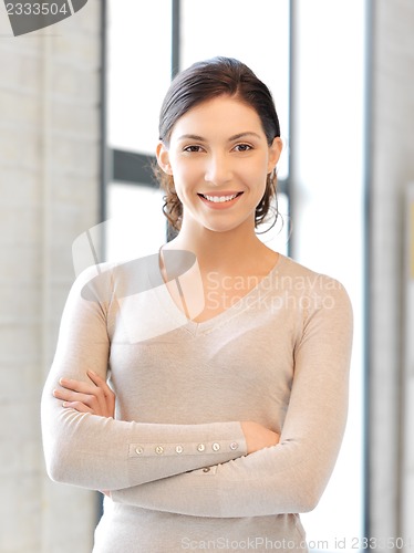 Image of happy and smiling woman