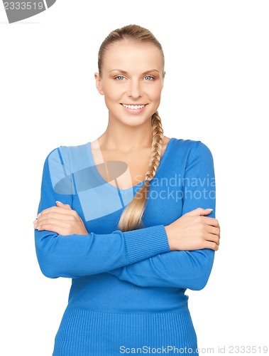 Image of happy and smiling woman