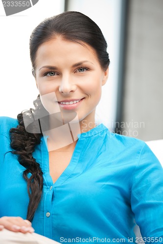 Image of happy and smiling woman