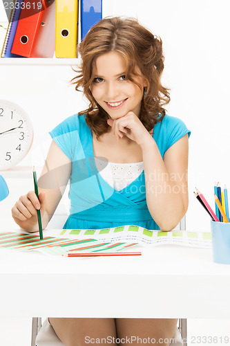 Image of happy and smiling woman